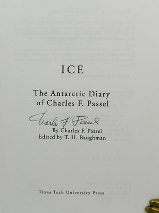 Ice; The Antarctic Diary of Charles F. Passel
