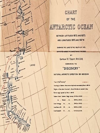The Voyage of the 'Discovery'; With 260 full-page and smaller illustrations by Dr. E. A. Wilson and other members of the Expedition, Photogravure frontispieces, 12 coloured plates in facsimile from Dr. Wilson's sketches, panoramas and maps
