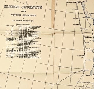 The Voyage of the 'Discovery'; With 260 full-page and smaller illustrations by Dr. E. A. Wilson and other members of the Expedition, Photogravure frontispieces, 12 coloured plates in facsimile from Dr. Wilson's sketches, panoramas and maps
