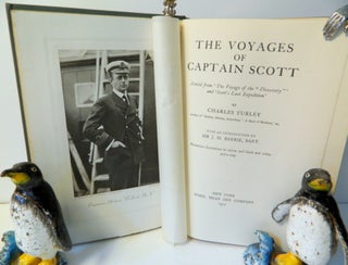 The Voyages of Captain Scott; Retold from ‘The Voyage of the “Discovery” ‘ and ‘Scott’s Last Expedition’ [Introduction by Sir J.M. Barrie. Bart.]