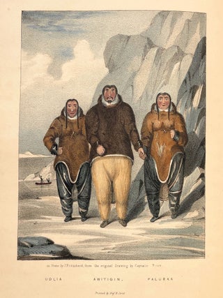 Narrative of a Second Voyage in search of a North-West Passage and of a Residence in the Arctic Regions during the Years 1829, 1830, 1831, 1832, 1833; Including the reports of Commander James Clark Ross and the Discovery of the Northern Magnetic Pole [with Appendix volume]