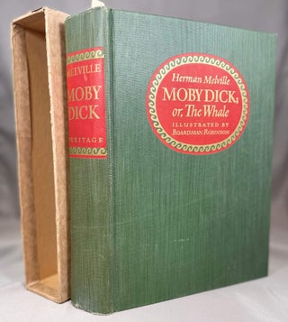 Item #13220 Moby Dick; or, The Whale; [Introduction by Clifton Fadiman and Illustrations by...