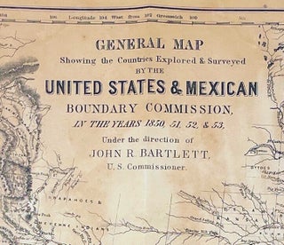 Personal Narrative of Explorations and Incidents in Texas, New Mexico, California, Sonora, and Chihuahua; Connected with the United States and Mexican Boundary Commission during the years 1850, '51, '52, and '53