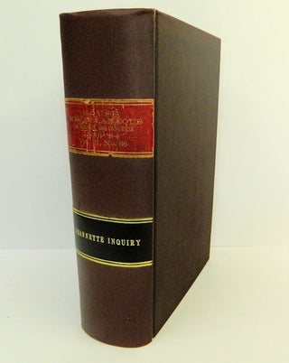 Jeannette Inquiry.; Before the Committee on Naval Affairs of the United States House of Representatives, Forty-Eigth Congress [48th Congress, 1st Session, Miscellaneous Document No. 66, Vol. 31] [from the Steve Fossett collection]