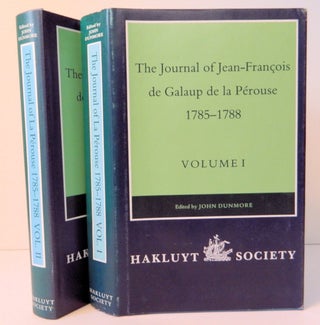 Item #13724 The Journal of Jean-Francois de Galaup de la Pérouse 1785-1788; [Hakluyt Society...