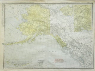 Item #13732 Rand McNally & Co.'s Commercial Atlas of America; New Commercial Atlas Map of Alaska...