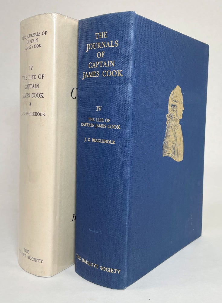 Item #13776 The Life of Captain James Cook; [Volume IV of The Journals of Captain James Cook on His Voyages of Discovery] [Hakluyt Society Extra Series No. XXXVII]. J. C. Beaglehole.