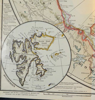 The North Pole; Its Discovery under the Auspices of the Peary Arctic Club [Includes laid in original photograph of Peary not published in this edition]