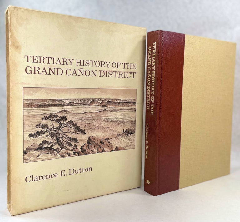Item #13916 Tertiary History of the Grand Cañon District with Atlas; United States Geological Survey, J. W. Powell, Director [reprint of 1882 edition- Monographs | United States Geological Survey, Volume II, 1882]. Clarence E. Dutton.