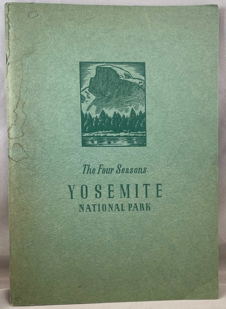 Item #13935 The Four Seasons in Yosemite National Park; A Photographic Story of Yosemite's Spectacular Scenery. Ansel Adams, Stanley Ed. Plumb.