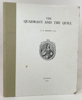 Item #13986 The Quadrant and the Quill; A book written in honour of Captain Samuel Sturmy, "a...