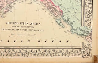 North Western America; Showing the Territory Ceded by Russia to the United States [Mitchell's New General Atlas, copyright date 1867]