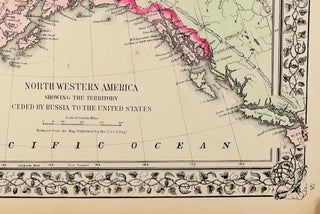 North Western America; Showing the Territory Ceded by Russia to the United States [Mitchell's New General Atlas, copyright date 1870, Plate Number 58]