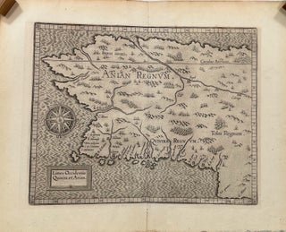 Limes Occidentis Quivira et Anian; [The Western Borders of Quivira (Pacific Northwest - Quivira. Cornelius van Wytfliet.