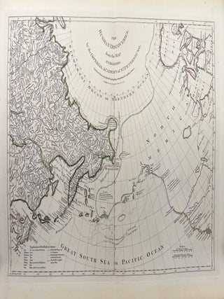 Item #14148 The Russian Discoveries, from the Map Published by the Imperial Academy of St....