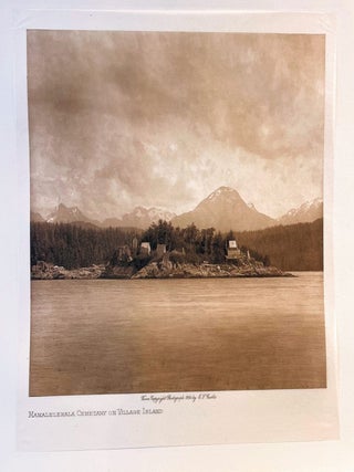 Item #14164 Mamalelekala Cemetery on Village Island; [Printed on Japanese tissue (India Proof...