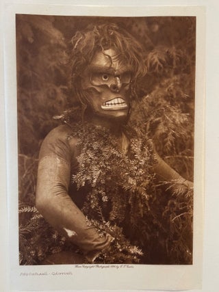Paqusilahl - Qagyuhl; [Printed on Japanese tissue (India Proof paper) and mounted to Dutch Van. Edward S. Curtis.