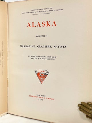 Harriman Alaska Expedition; [Volume I, 1902, by John Burroughs, John Muir and George Bird Grinnell; Volume II, 1901, by William Dall, Charles Keeler, Henry Gannett, William Brewer, C. Hart Merriam, George Bird Grinnell, and M. L. Washburn]