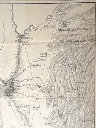 Sketch of General Riley's Route through the Mining Districts July and Aug. 1849; From the Original Sketch by Lt. Derby in the Office of the 10th Military Department by J Mc. Hollingsworth, Asst. [Ackermann's Lithograph] [31st Congress, 1st Session, House Ex. Doc. No. 17, Serial 573, Message From the President (Zachary Taylor), December 31, 1849]