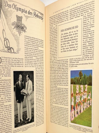 Die Olympischen Spiele in Los Angeles 1932; [A German language review of the 1932 Olympics in Los Angeles, California July 30 to August 14, 1932] [Also includes Winter Olympic sports held in Lake Placid, New York February 4 to 13, 1932]