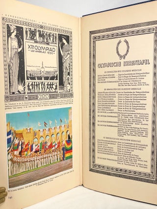 Die Olympischen Spiele in Los Angeles 1932; [A German language review of the 1932 Olympics in Los Angeles, California July 30 to August 14, 1932] [Also includes Winter Olympic sports held in Lake Placid, New York February 4 to 13, 1932]
