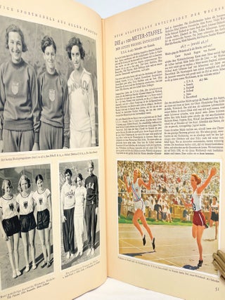 Die Olympischen Spiele in Los Angeles 1932; [A German language review of the 1932 Olympics in Los Angeles, California July 30 to August 14, 1932] [Also includes Winter Olympic sports held in Lake Placid, New York February 4 to 13, 1932]