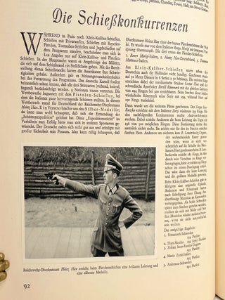 Die Olympischen Spiele in Los Angeles 1932; [A German language review of the 1932 Olympics in Los Angeles, California July 30 to August 14, 1932] [Also includes Winter Olympic sports held in Lake Placid, New York February 4 to 13, 1932]