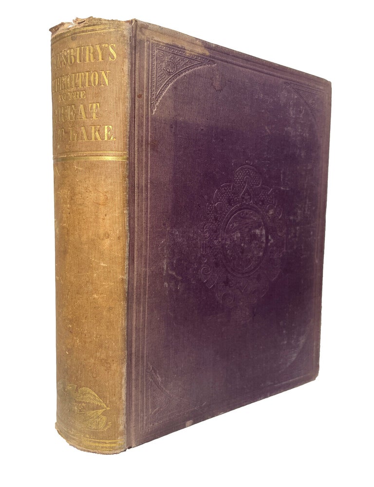 Item #14336 Exploration and Survey of the Valley of the Great Salt Lake of Utah, including a Reconnaissance of a New Route through the Rocky Mountains ; [32nd Congress, Special Session, March 1851, Senate Ex. Doc. #3, Serial 608]. Howard Stansbury.