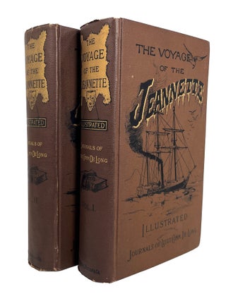 Item #14349 The Voyage of the Jeannette.; The Ship and Ice Journals of George W. De Long,...