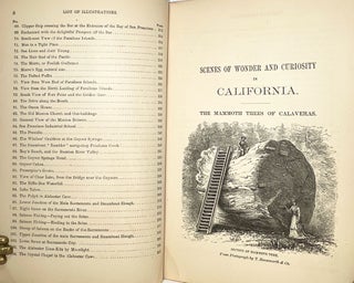 Scenes of Wonder and Curiosity in California. ... A Tourist's Guide to the Yo-Semite Valley,; The Big Tree Groves - The Natural Caves and Bridges - The Quicksilver Mines of New Almaden and Henriquita - Mount Shasta - The Farallone Islands, with their Sea Lions and Birds - The Geyser Springs - Lake Tahoe, and other places of interest. Also Giving Outline Map of Routes to Yo-Semite and the Big Tree Groves - Tables of Distances - Rates of Fair- Hotel Charges, and other desirable information for the Traveller.
