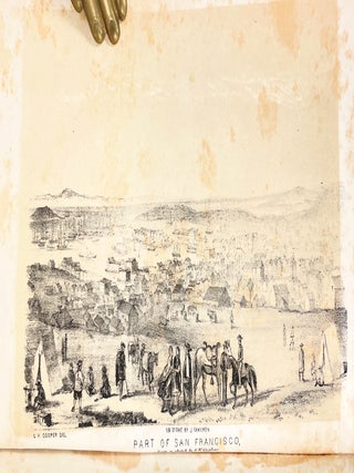 A Pictorial View of California;; Including a Description of the Panama and Nicaragua Routes with information and advice interesting to all, particularly those who intend to visit the Golden Region By a Returned Californian [Sold by Subscription Only] [Carl I. Wheat's copy]