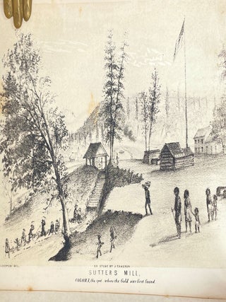 A Pictorial View of California;; Including a Description of the Panama and Nicaragua Routes with information and advice interesting to all, particularly those who intend to visit the Golden Region By a Returned Californian [Sold by Subscription Only] [Carl I. Wheat's copy]