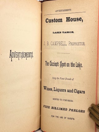 W. F. Edwards' Tourist Guide and Directory of the Truckee Basin