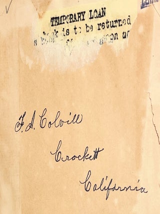 W. F. Edwards' Tourist Guide and Directory of the Truckee Basin