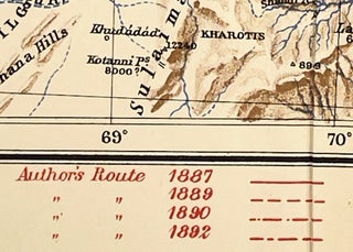 The Heart of a Continent; A Narrative of Travels in Manchuria, Across the Gobi Desert, Through the Himalayas, the Pamirs, and Chitral, 1884-1894