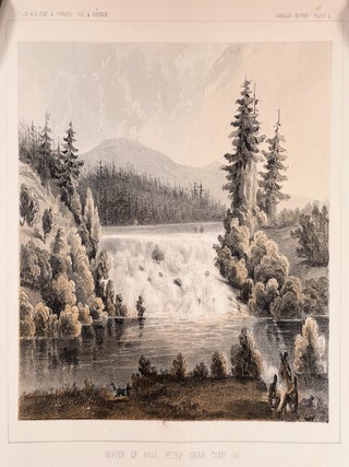 Four Litho tinted plates from the Reports of Explorations and Surveys ... from the Mississippi River to the Pacific Ocean; Volume VI Explorations of a Railroad Route from the Sacramento Valley to the Columbia River, Lieut. R. S. Williamson and Lieut. Henry L. Abbot [33d Congress, 2d Session, House, Ex. Doc., 91, Serial 796]