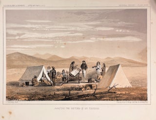Item #14426 Awaiting the Return of Mr. Tinkham [Reports of Explorations and Surveys ... from the...