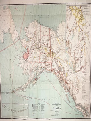 Item #14428 Map of Alaska; Compiled from the Official Records of the General Land Office, U. S....