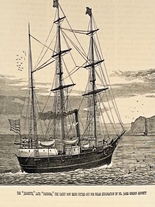 The American Arctic Expedition; [August 10, 1878, p. 149] [The Jeannette ... now being fitted out for Polar Exploration by Mr. James Gordon Bennett (at the Mare Island Naval Shipyard, San Francisco Bay)]