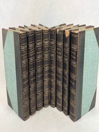 John Muir Eight Volumes in Custom 3/4 leather and cloth binding